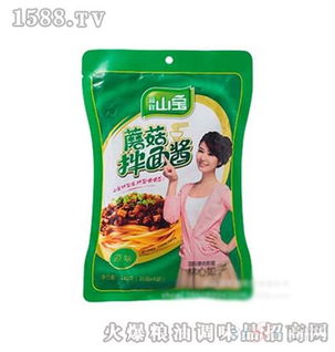 晋祥山宝原味蘑菇拌面酱120g